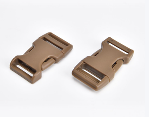 Accesorio lateral de hebilla de liberación rápida de plástico de diseño diferente para collares de perros y cinturones de cincha - Product Image 2