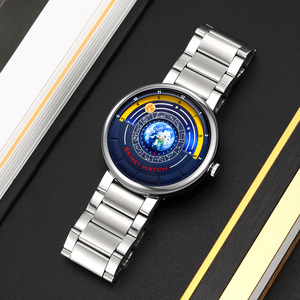 <span class=keywords><strong>Montre</strong></span> à quartz SKMEI 2361 pour homme, luxe, style sport antique, boîtier en alliage de zinc, verre, bracelet en acier inoxydable, résistante à l'eau 3 ATM, 12 - Product Image 2