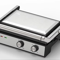 Vente en gros de nouveaux produits Système de charnière flottante pour une cuisson facile Presse électrique Contact Grill Maker