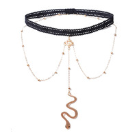 Chaîne de jambe G1396, bijoux de corps sexy pour femmes, luxe, cristal, plage, chaîne de cuisse en strass, bijoux pour femmes