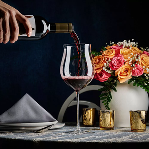 Cadeau Verre à vin de haute qualité sans plomb en cristal clair Gobelet vintage Verre à vin de qualité supérieure Verres à vin uniques Gobelets de dégustation - Product Image 4