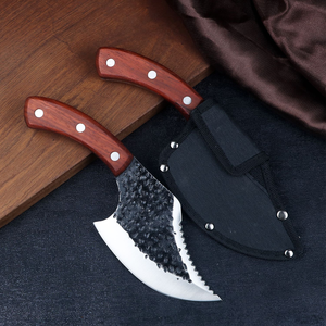 Cuchillo de carnicero forjado a mano <span class=keywords><strong>para</strong></span> picar <span class=keywords><strong>carne</strong></span> de pescado, suministro directo de fábrica, la mejor calidad - Product Image 4