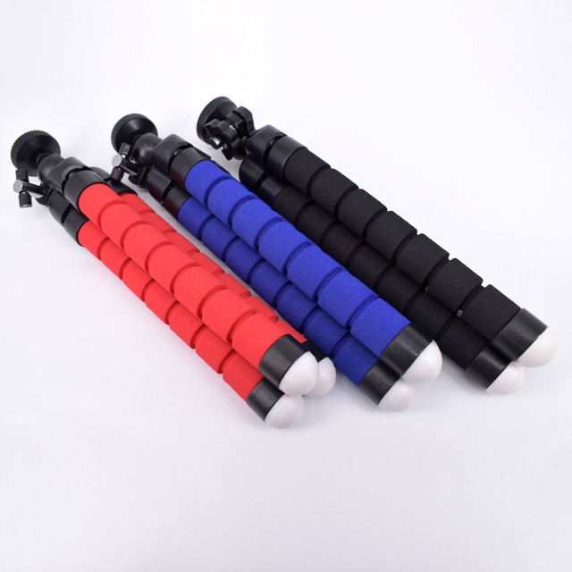 Flexible Sponge Octopus O2 Tripod for Mobile Phone Smartphone Holder Tripod for Camera Accessory