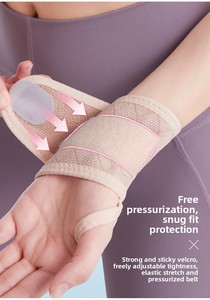 En stock vente en gros protège-poignets pour hommes et femmes sport Fitness haltérophilie <span class=keywords><strong>basket</strong></span>-ball tricoté Wrap chaud soutien bracelets - Product Image 5