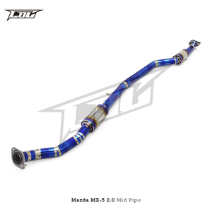 Tubo de escape de fábrica, tubo medio de titanio para <span class=keywords><strong>Mazda</strong></span> 2,0 NC 2009 2014-, tubos centrales de escape, sistema de ajuste de automóviles - Product Image 3