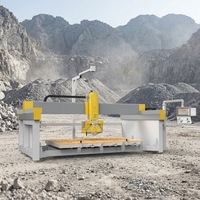 Nouvelle machine CNC polyvalente TITAN Plus 5+1 axes haute précision pour la découpe et le fraisage de granit, marbre, plans de travail, avec caméra de positionnement et pont de pierre