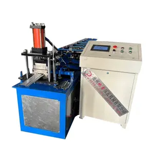 Automatic Roller shutter door roll forming machine rolling shutter machine Metal Shutter Machine with punching holes