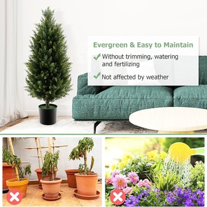 Nhân tạo topiary cây tuyết tùng Nhựa Cây Thông ngoài trời UV bảo vệ giả cây bách - Product Image 6