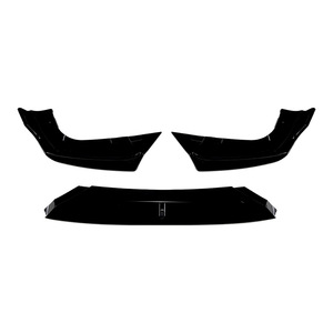Amp-Z Bmw X5m F95 Front <b>Lip</b> <b>Splitter</b> Carbon Fiber Texture Matte Finish 2020-2023 - Product Image 2