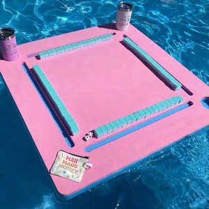 <span class=keywords><strong>Table</strong></span> <span class=keywords><strong>de</strong></span> Mahjong et <span class=keywords><strong>de</strong></span> Poker Flottante Portable Premium en EVA pour Fêtes à la Piscine, Tapis <span class=keywords><strong>de</strong></span> Jeu Aquatique, Taille Personnalisée, Fabricant OEM/ODM - Product Image 1