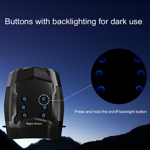 แว่นตา Z525โปรมองเห็นกลางคืนพร้อมไฟยุทธวิธีระยะไกลอุปกรณ์ดิจิตอล IR ขอบเขตอุปกรณ์เสริมเซ็นเซอร์ CMOS - Product Image 5