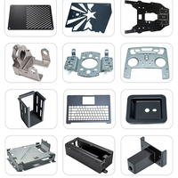 Fabrication sur mesure de supports en tôle de précision, découpe laser, pliage CNC, soudage, peinture en poudre, usine OEM