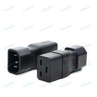 Adaptateur secteur IEC 320 C14 vers C19, convertisseur secteur IEC 15A vers 10A, 16A vers 10A, connecteur d'alimentation C19 16A vers C14 10A pour PUD UPS