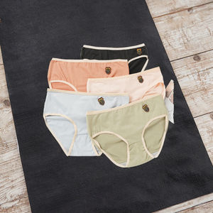 Culottes pour femmes en tricot fin, respirantes, sans couture, taille moyenne, pour tous les jours - Product Image 3