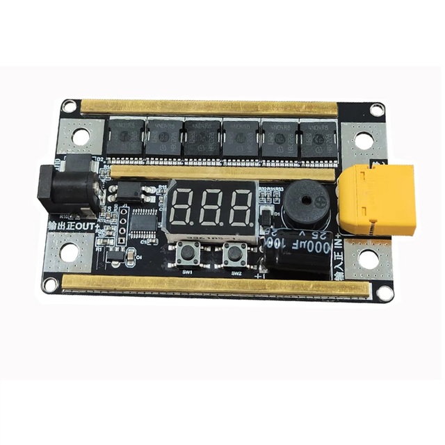 BSSY GX591 99 Gears Spot Control Board Mini Handheld Welding Machine PCB Circuit Standard Solder Mask for 18650 Lithium Battery