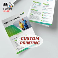 Cetak Brosur Lipat Tiga Custom A4 A5 A6, Flyer Promosi, Leaflet, Iklan Bisnis, Layanan Cetak Offset