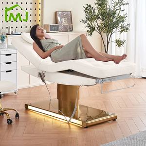 Tempat tidur salon kecantikan, perawatan bulu mata pijat Modern 3 motor - Product Image 5