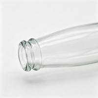 Bouteille en verre transparent Sishang 275 ml avec bouchon couronne, recyclable, pour boissons artisanales, sodas, eaux toniques, emballage de boissons premium