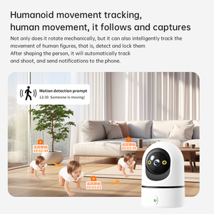 5MP <span class=keywords><strong>camera</strong></span> an ninh không dây PTZ Wifi <span class=keywords><strong>ip</strong></span> <span class=keywords><strong>camera</strong></span> an ninh nhà thông minh một cú nhấp chuột cuộc gọi đầy đủ màu sắc tầm nhìn ban đêm tự động theo dõi máy ảnh - Product Image 6