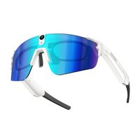 Gafas de Sol Deportivas L805 4K HD con Cámara Antivibración de 8MP y Altavoces Estéreo 3D, Protección UV400, Gafas Inteligentes con IA para Ciclismo en Carretera