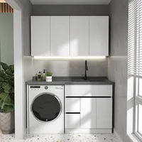 Meuble de salle de bain Offre Spéciale, évier à linge, armoire de Machine à laver étanche