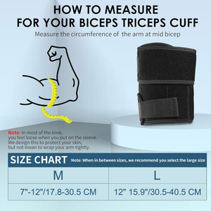 Neoprene thoáng khí có thể điều chỉnh trọng <span class=keywords><strong>l</strong></span>ượng nhẹ khuỷu tay hỗ trợ cú đúp tay áo với móc vòng <span class=keywords><strong>l</strong></span>ặp đóng cửa cho trên cánh tay tricep & bicep-unisex - Product Image 4