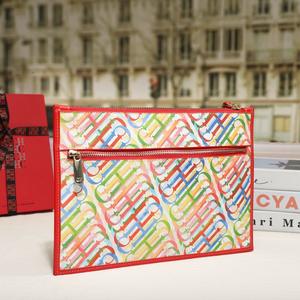 Bolso de mano <span class=keywords><strong>Chhc</strong></span> Fashion Floral Style para mujer con cierre de cremallera y forro de poliéster Trendy Portable Casual - Product Image 3