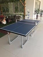 Table de ping-pong pour enfants de taille moyenne, design élégant et original, excellent rebond de balle, table de ping-pong pliable pour enfants d'intérieur