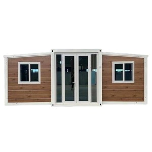 Villa de luxe sur <span class=keywords><strong>roues</strong></span> Cargo Montaze Maison préfabriquée mobile modulaire à <span class=keywords><strong>deux</strong></span> étages extensible en conteneur - Product Image 1