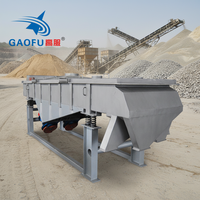 Machine de criblage minier Gaofu : Crible vibrant linéaire à 1, 2 ou 3 étages pour sable de quartz