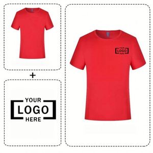 T-shirt promotionnel vierge blanc unisexe en polyester 160 g/m² pour entreprise – Personnalisable - Product Image 2