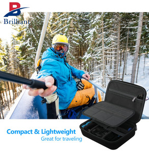 Tuyệt vời tùy chỉnh trường hợp khó khăn cho <span class=keywords><strong>GoPro</strong></span> máy ảnh mang trường hợp Đối với <span class=keywords><strong>GoPro</strong></span> anh hùng 12/11/10/9/outdoortravel bảo vệ lưu trữ túi - Product Image 6