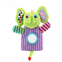 Marionnettes interactives pour bébés, jouets en peluche douce, marionnettes à doigts pour bébés et tout-petits