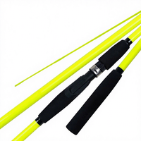 Grosir Pabrik Set Reel Pancing Air Asin 2 Seksi Serat Kaca untuk Tuna dan Bass serta Joran Pancing Murah