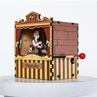 Mini boîte à musique en bois Cadeaux pour anniversaire Noël Saint-Valentin Tu es mon rayon de soleil