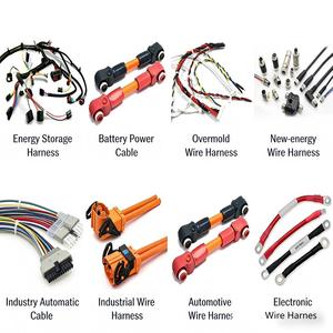 Solar Photovoltaic Grounding Wiring Harness Cable Copper Lug Alligator Clips for Solar Panel Rack Safety Computer Motorcycle PBT - Product Image 1