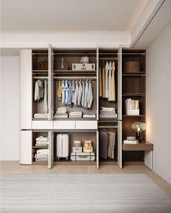 Composants de <span class=keywords><strong>dressing</strong></span> modulaires modernes personnalisables à assembler facilement pour appartement, chambre et <span class=keywords><strong>dressing</strong></span> - Product Image 4