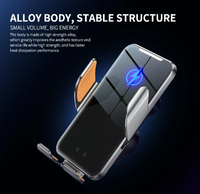 Just-LinkCar Auto Support de téléphone pour voiture Charge rapide sans fil 15W Induction infrarouge pour iPhone 15 14 13 12 Chargeur