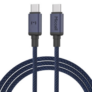 Cavo <span class=keywords><strong>USB</strong></span> da A a C Miccell Premium con Ricarica Rapida PD 60W, Cavi Dati Type-C per Grossisti e Distributori di Telefoni Cellulari - Product Image 1