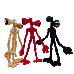 Peluche Sirène Rouge 55 cm, Modèle Créatif, Rembourrée en Coton PP, Jouet pour Enfants, Cadeau Animal en Peluche Sirène Head, Vente Chaude - Product Image 4