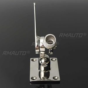 Support de base réglable à double axe pour antenne VHF marine en acier inoxydable 316 pour bateaux - Product Image 5