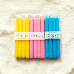 Offre Spéciale pas cher 10 pouces 8 heures de temps de combustion blanc coloré 4 Pack bougies coniques pour la fête de mariage - Product Image 6