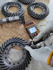 Pignon conique en spirale traité thermiquement de direction droite de haute performance pour la machine à coudre - Product Image 6
