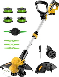 Désherbeur sans fil 20V, tondeuse à gazon et taille-bordures 2-en-1, outil de jardinage léger pour la pelouse et le jardin - Product Image 1