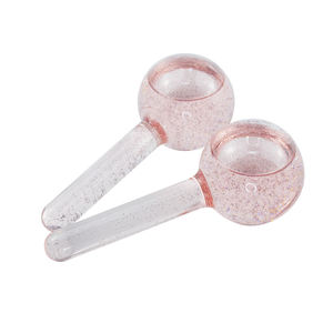Herramientas de belleza para el cuidado Personal, Gel rosa brillante de cristal para cara, globos de hielo para masaje Facial, bolas de refrigeración, etiquetas personalizadas y caja - Product Image 1