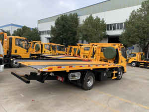 2025 Mới Nhất Mô Hình Khẩn Cấp Xe Tàu Sân Bay Xe Tải Jac 4*2 4 Tấn Đầy Đủ-Nền Tảng Người Phá Xác Với Kính Thiên Văn Nâng Bùng Nổ - Product Image 6