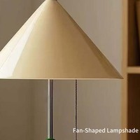Lampe de table parapluie LED en métal de style nordique italien - Lumière de lecture intérieure simple alimentée par courant continu pour la décoration de la chambre et de la salle de jeux des enfants