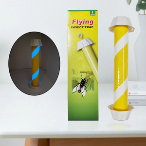 กระดาษดักแมลงแขวนกลางแจ้งที่แข็งแรง ทนทานต่อการใช้งานได้นาน เหมาะสำหรับการควบคุมศัตรูพืชในสวน - Product Image 5