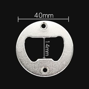 Wholesale Round Metal Iron Parts Fittings Inserts <b>Kit</b> With Screws for Bottle Opener <b>Diy</b> - Product Image 3