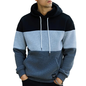 Sweat à capuche de luxe en mélange modal-coton ultra doux, coupe ajustée, pour hommes qui privilégient les vêtements de détente haut de gamme - Product Image 1
